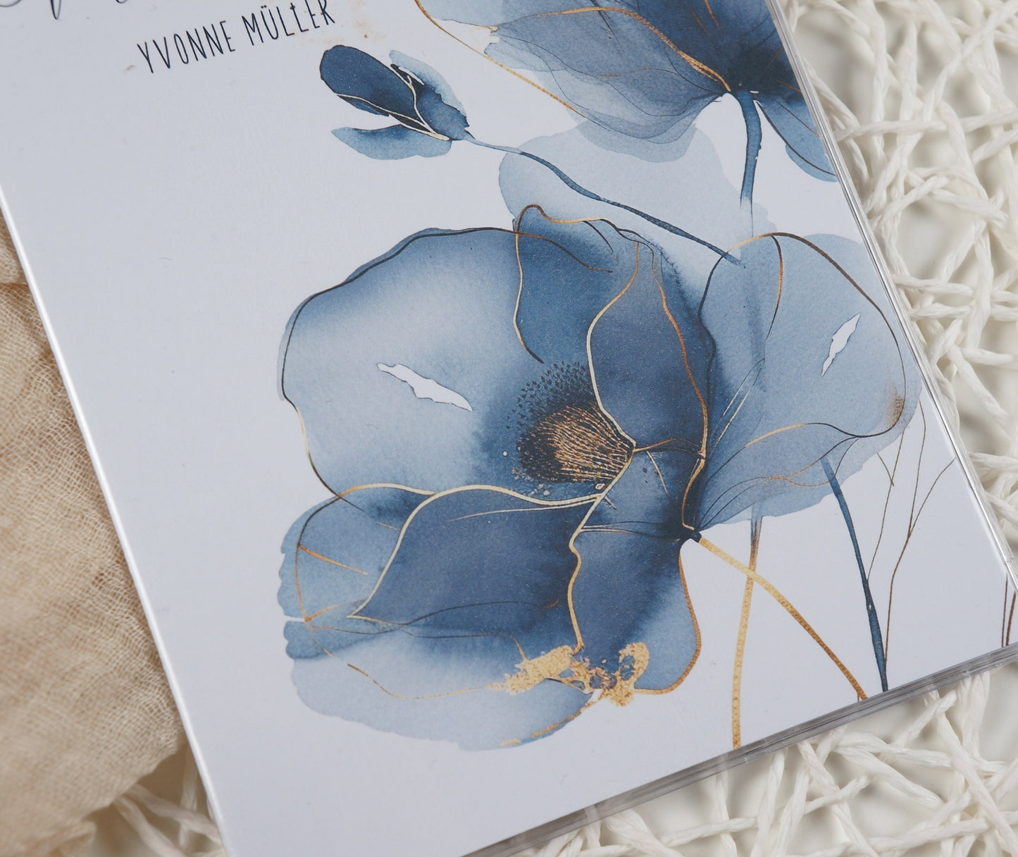 Mutterpass Hülle BLUE DREAM | Geschenkidee zur Schwangerschaft Passport Covers Papier Träume