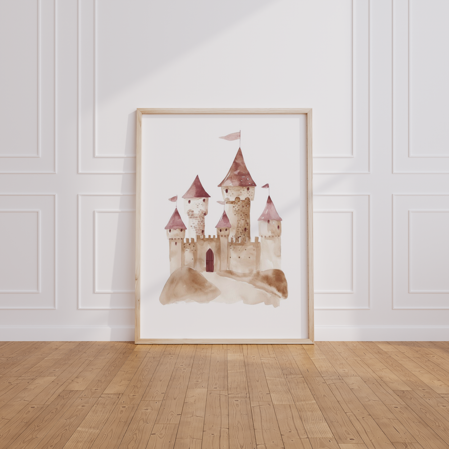 Kinderzimmer Poster 3er Set PRINZESSIN EINHORN Wandbild Kinderposter Geschenk zur Geburt / Einschulung Papier Träume