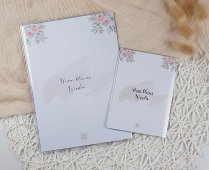 U-Heft/Impfpass Reisepass Hülle personalisiert KLEINER ELEFANT - Geschenk zur Geburt Passport Covers Papier Träume