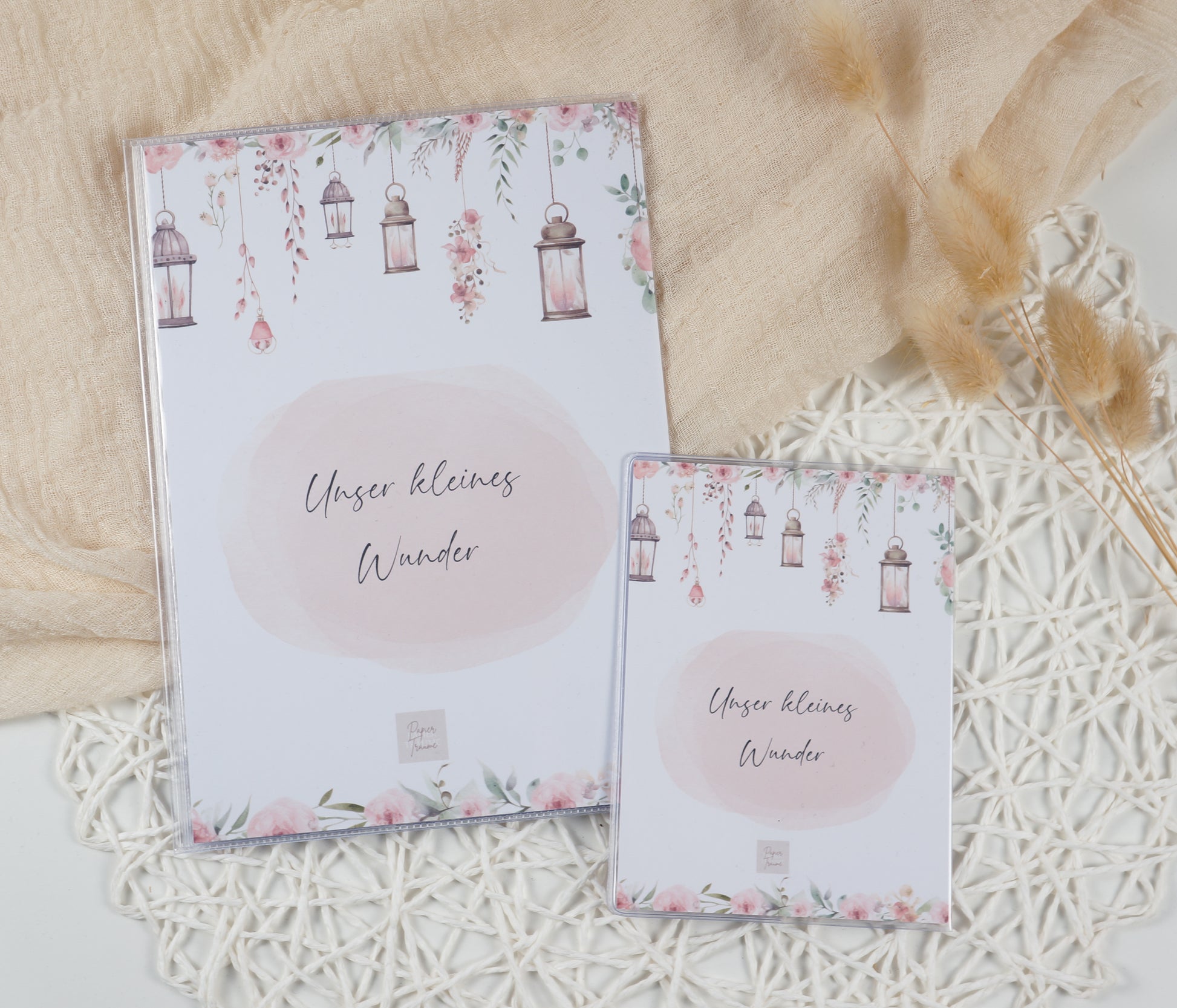 U-Heft/Impfpass/Reisepass personalisiert EINHORN - Geschenk zur Geburt Passport Covers Papier Träume