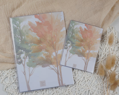U-Heft/Impfpass personalisiert "FUCHS IM WALD"- Geschenk zur Geburt Passport Covers Papier Träume