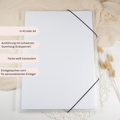 Zeichenmappe A3 oder A4 personalisiert TIERISCH STARKE FREUNDE Office & School Supplies Papier Träume