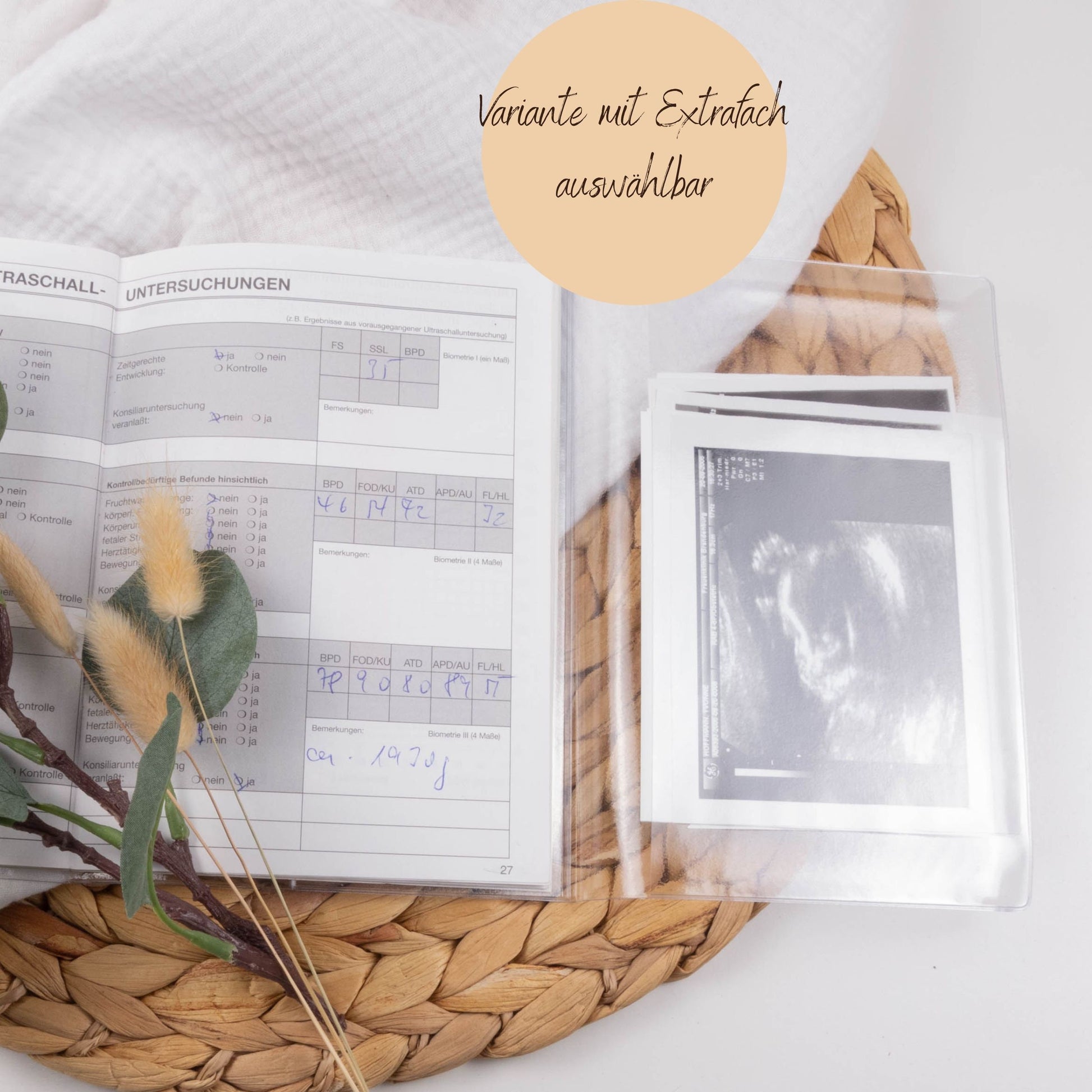 Mutterpass Hülle personalisiert BETTY | Geschenkidee zur Schwangerschaft Passport Covers Papier Träume