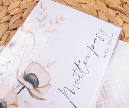 Mutterpass Hülle personalisiert JULIETTA | Geschenkidee zur Schwangerschaft Passport Covers Papier Träume