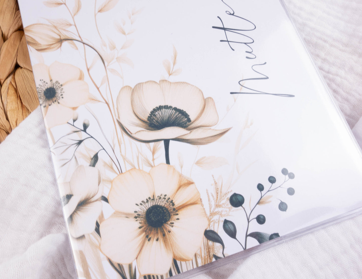 Mutterpass Hülle personalisiert JULIETTA | Geschenkidee zur Schwangerschaft Passport Covers Papier Träume