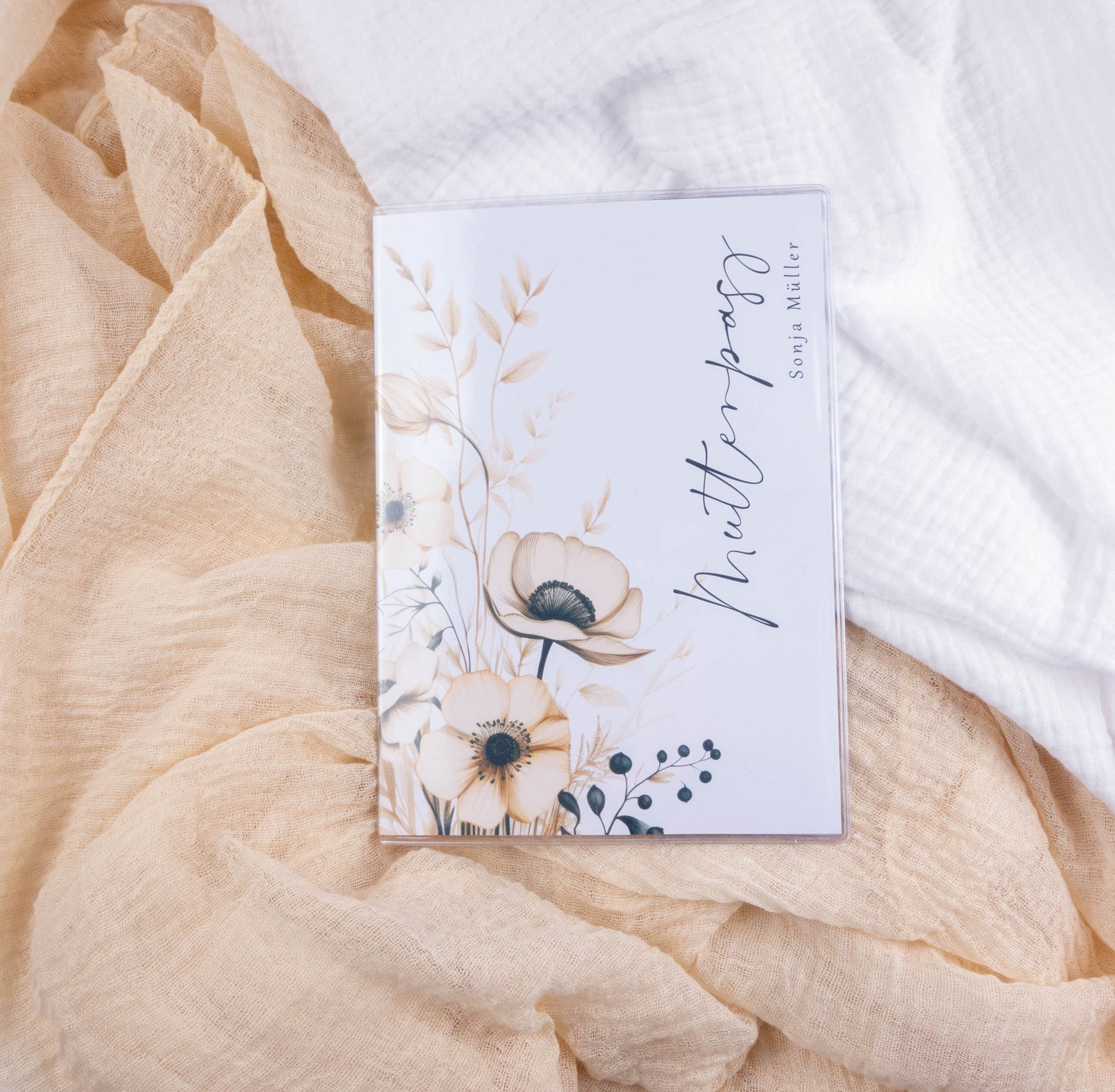Mutterpass Hülle personalisiert JULIETTA | Geschenkidee zur Schwangerschaft Passport Covers Papier Träume