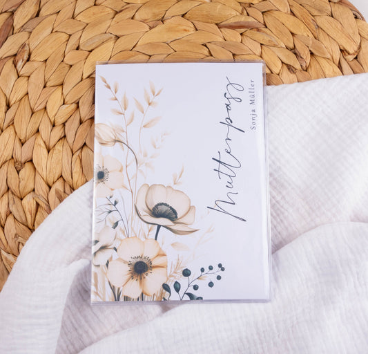 Mutterpass Hülle personalisiert JULIETTA | Geschenkidee zur Schwangerschaft Passport Covers Papier Träume