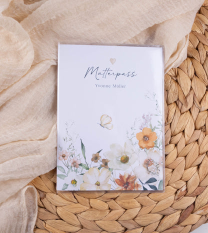 Mutterpass Hülle personalisiert EMILIA | Geschenkidee zur Schwangerschaft Passport Covers Papier Träume