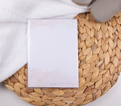 Mutterpass Hülle personalisiert REGENBOGEN WOLKEN | Geschenkidee zur Schwangerschaft Passport Covers Papier Träume