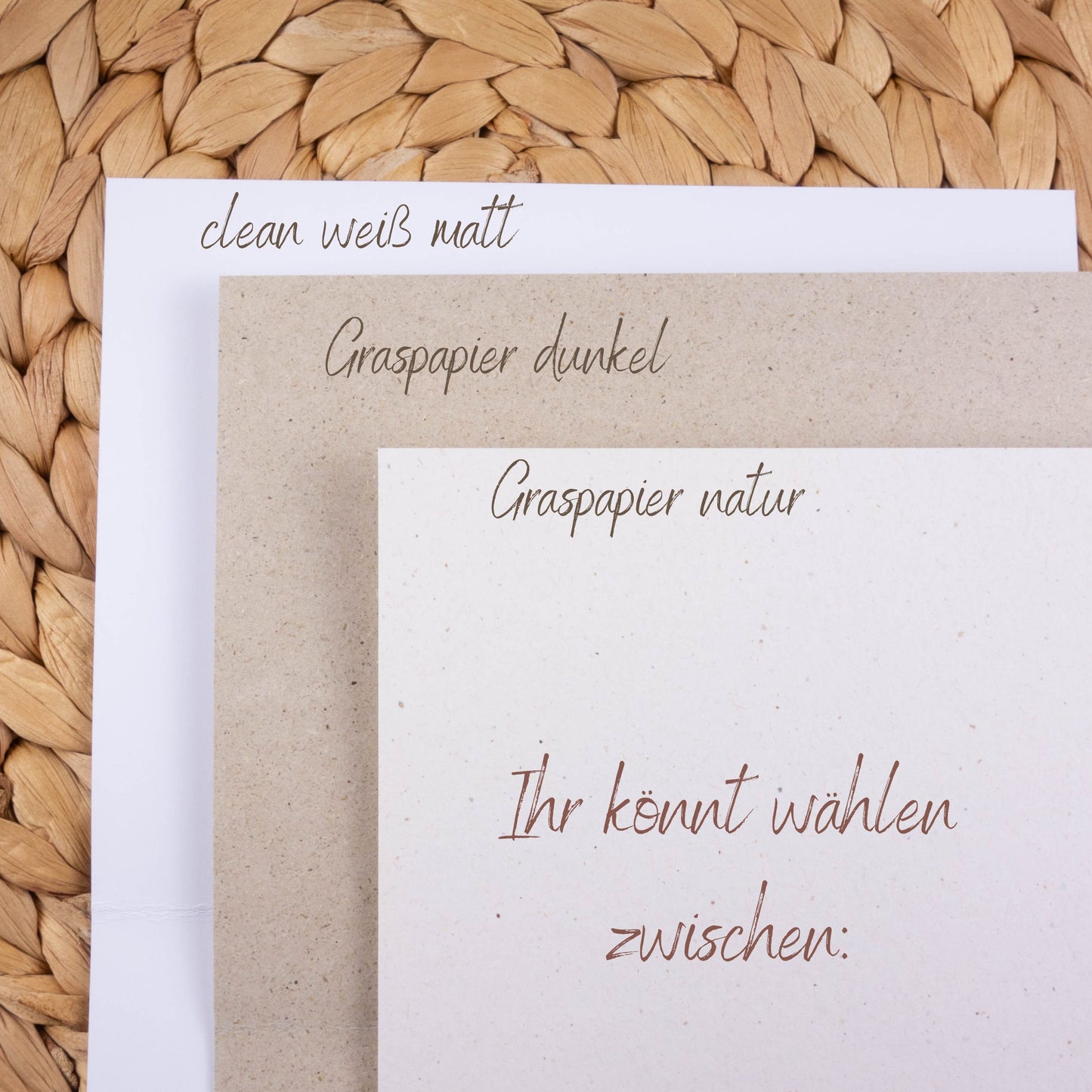 Mutterpass Hülle personalisiert Graspapier personalisiert NATURE 2 | Geschenkidee zur Schwangerschaft Passport Covers Papier Träume