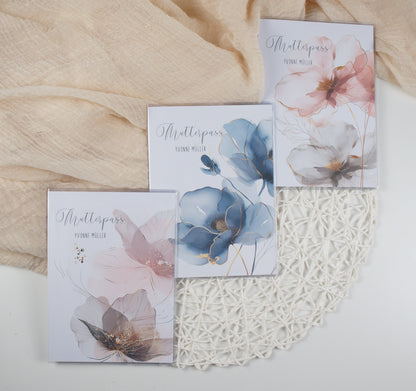 Mutterpass Hülle personalisiert DREAMY | Geschenkidee zur Schwangerschaft Passport Covers Papier Träume