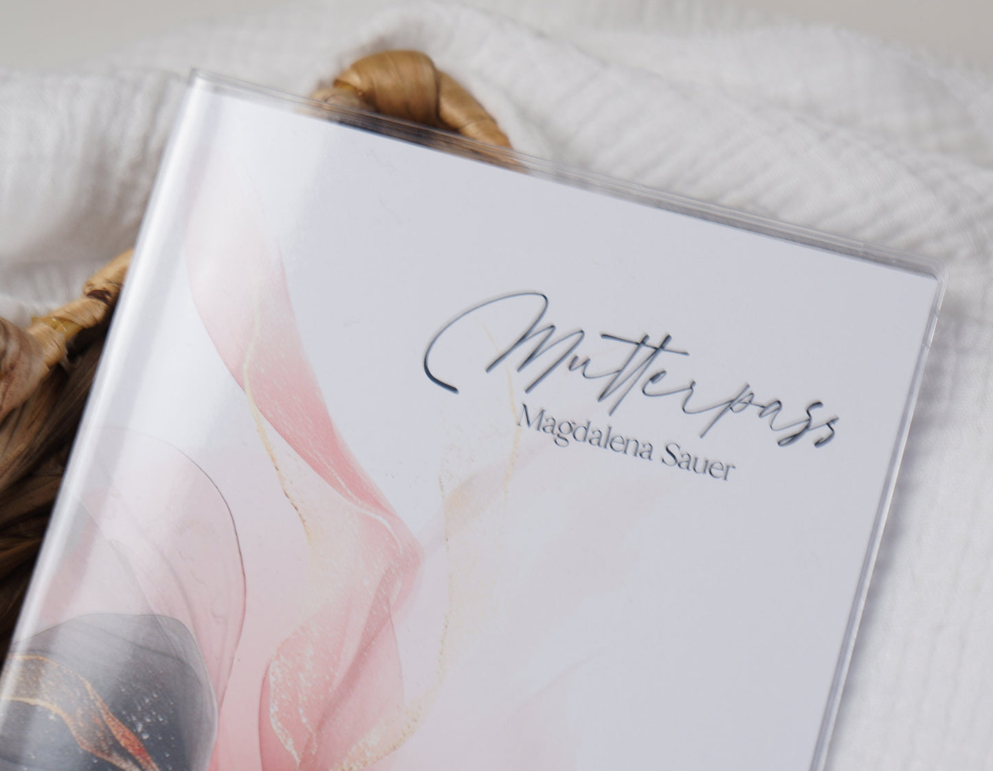 Mutterpass Hülle personalisiert SABRINA | Geschenkidee zur Schwangerschaft Passport Covers Papier Träume