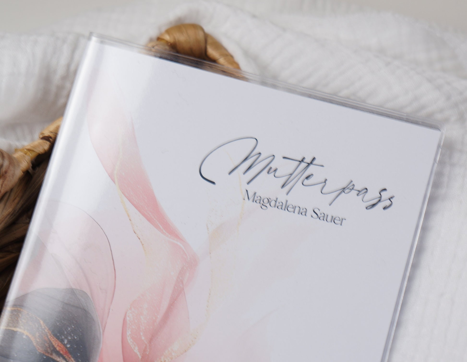 Mutterpass Hülle personalisiert SABRINA | Geschenkidee zur Schwangerschaft Passport Covers Papier Träume