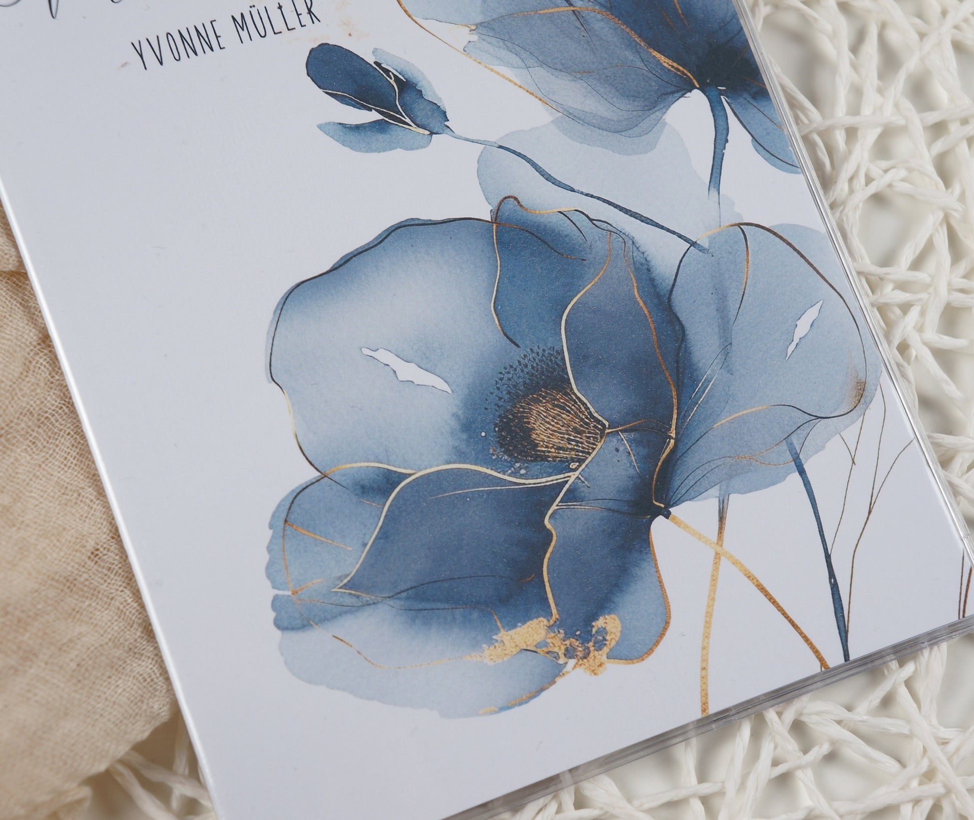 Mutterpass Hülle BLUE DREAM | Geschenkidee zur Schwangerschaft Passport Covers Papier Träume