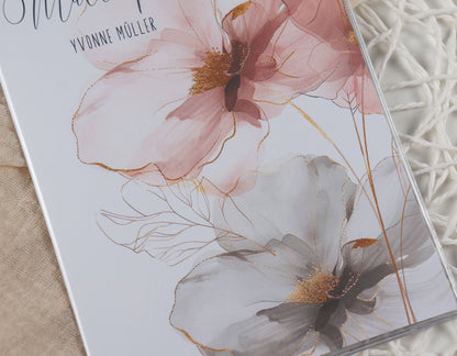 Mutterpass Hülle personalisiert ROSA TRAUM | Geschenkidee zur Schwangerschaft Passport Covers Papier Träume