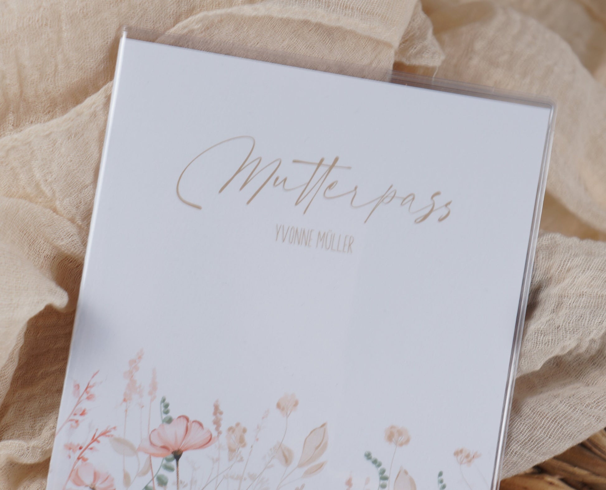Mutterpass Hülle personalisiert JENNY JO| Geschenkidee zur Schwangerschaft Passport Covers Papier Träume