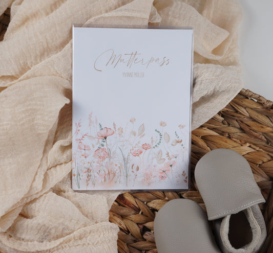 Mutterpass Hülle personalisiert JENNY JO| Geschenkidee zur Schwangerschaft Passport Covers Papier Träume