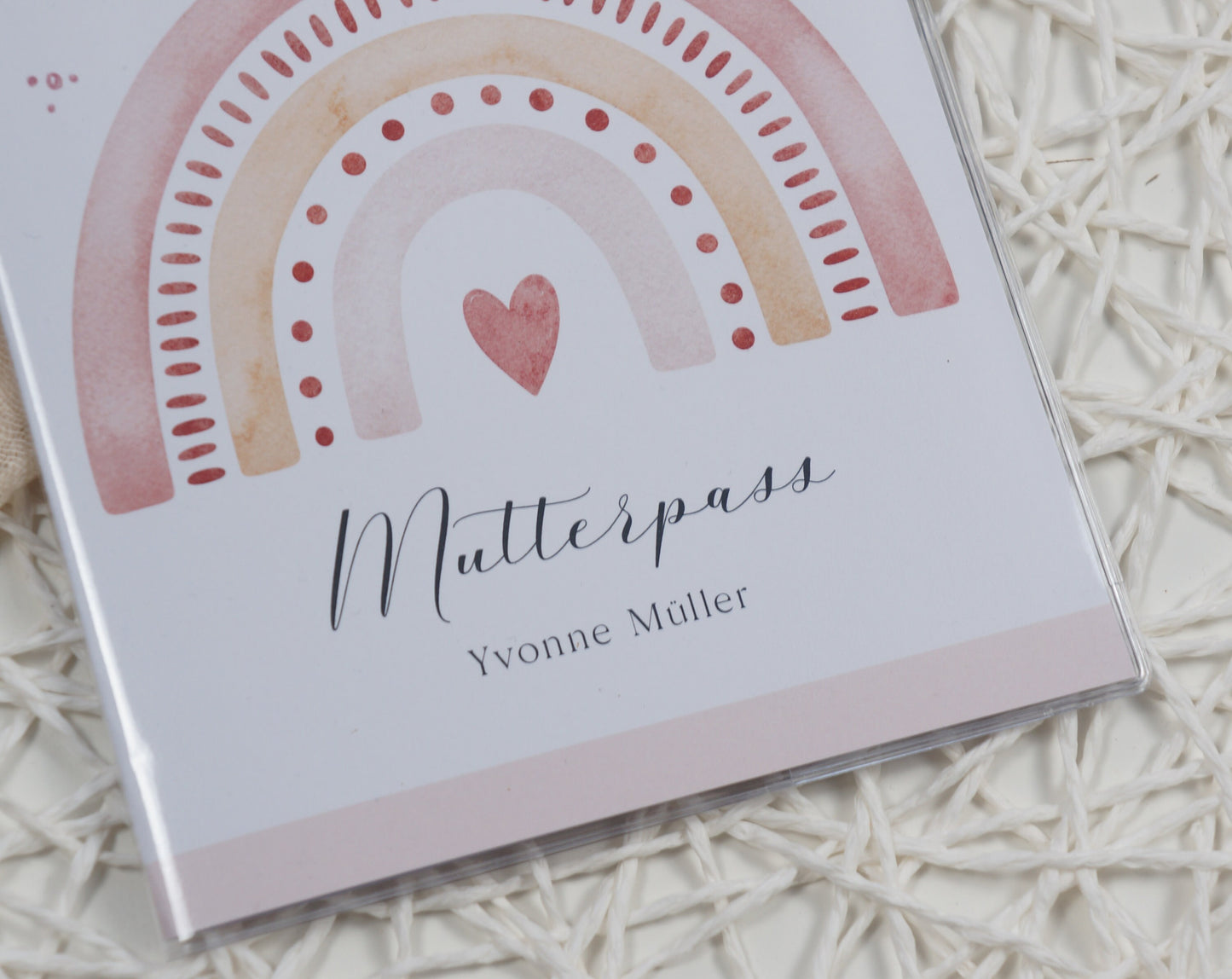 Mutterpass Hülle personalisiert LARA | Geschenkidee zur Schwangerschaft Passport Covers Papier Träume