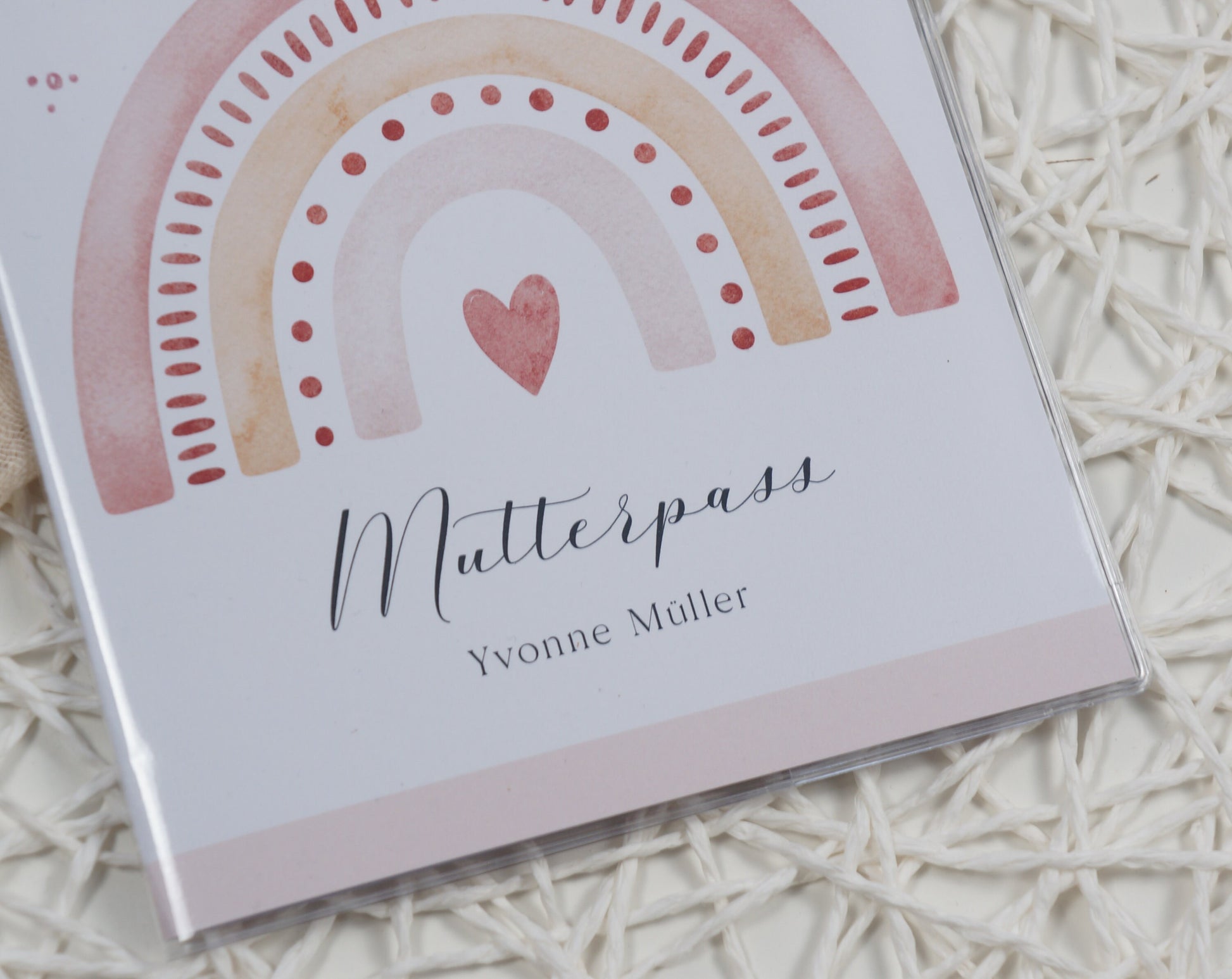 Mutterpass Hülle personalisiert LARA | Geschenkidee zur Schwangerschaft Passport Covers Papier Träume