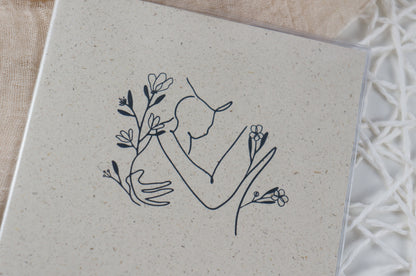 Mutterpass Hülle personalisiert NATURE 3 | Geschenkidee zur Schwangerschaft Passport Covers Papier Träume