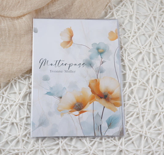 Mutterpass Hülle personalisiert MERLE | Geschenkidee zur Schwangerschaft Passport Covers Papier Träume
