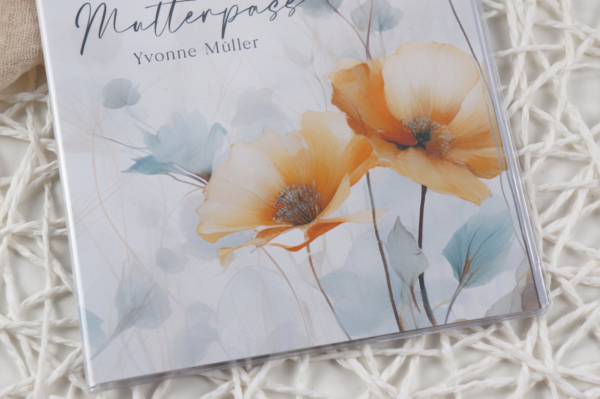 Mutterpass Hülle personalisiert MERLE | Geschenkidee zur Schwangerschaft Passport Covers Papier Träume
