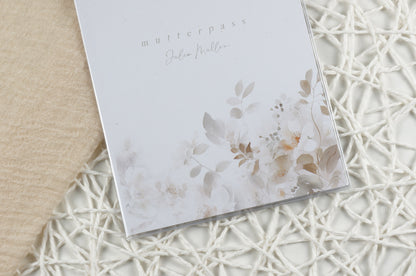 Mutterpass Hülle personalisiert HAUCHZART | Geschenkidee zur Schwangerschaft Passport Covers Papier Träume