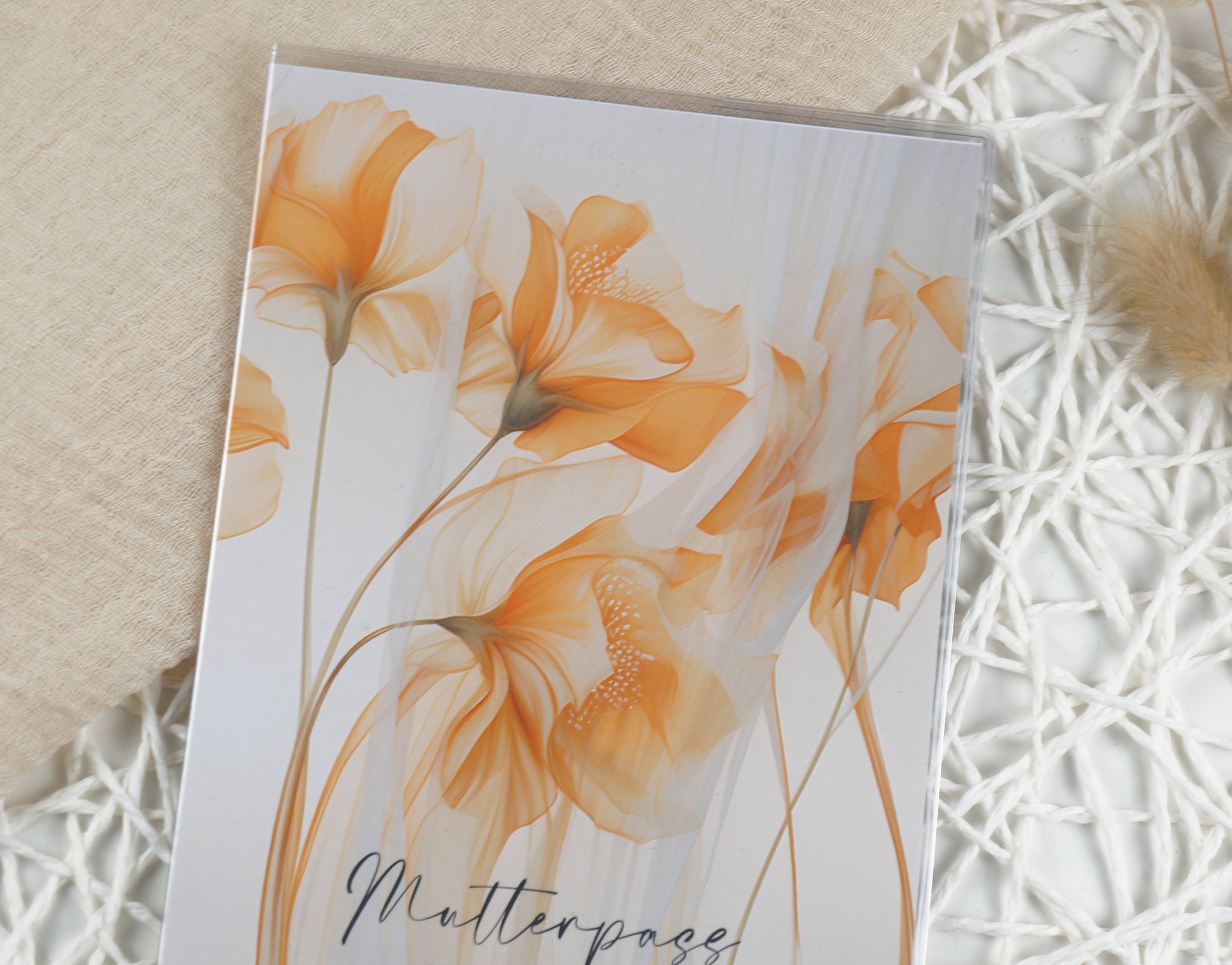 Mutterpass Hülle personalisiert BETTY | Geschenkidee zur Schwangerschaft Passport Covers Papier Träume
