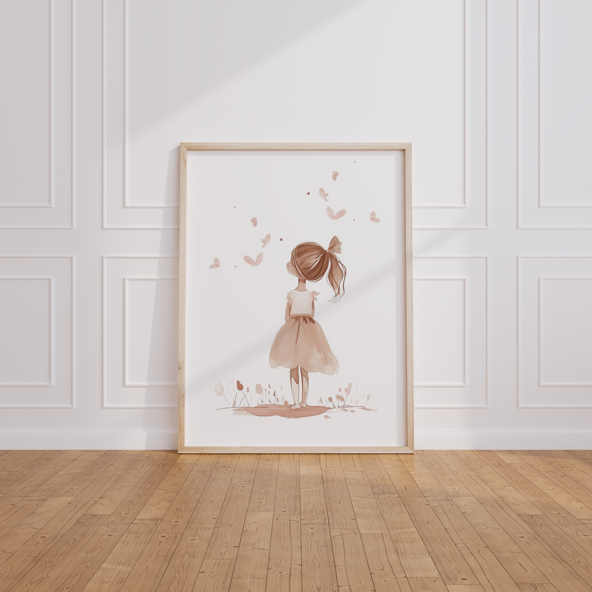 Kinderzimmer Poster 3er Set PRINZESSIN EINHORN Wandbild Kinderposter Geschenk zur Geburt / Einschulung Papier Träume